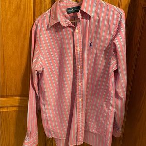 I love this old school style Ralph Lauren polo button up size L